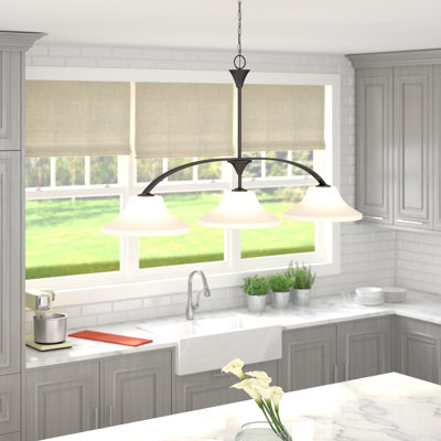 Bertelli 3 - Light Kitchen Island Pendant