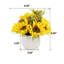 Lockett Faux Silk Sunflower Arrangement in Pot