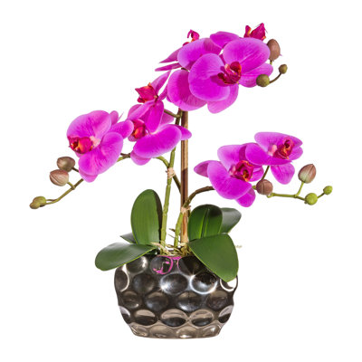Kunstblume Orchidee in Vase