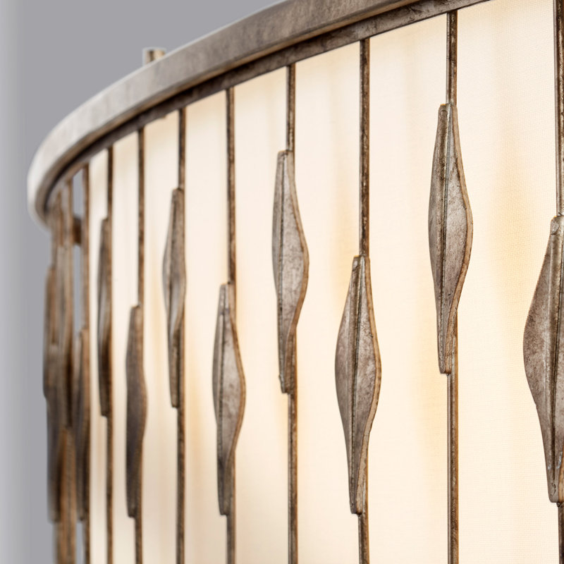 Donegore 5 - Light Dimmable Drum Chandelier