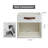 4-Pack Linen Foldable Storage Boxes With Clear Window And Handles