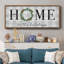 Home for the Holidays- Framed Canvas-110586369