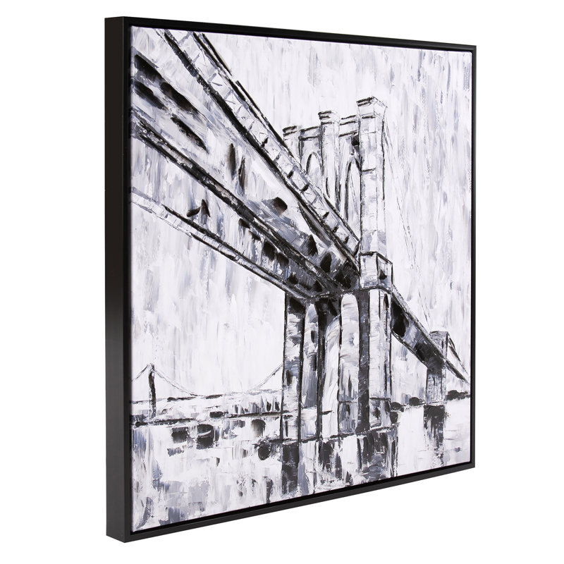 Peinture murale sur toile flottante Brooklyn Bridge