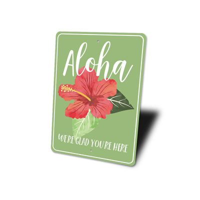 Plaque Aloha