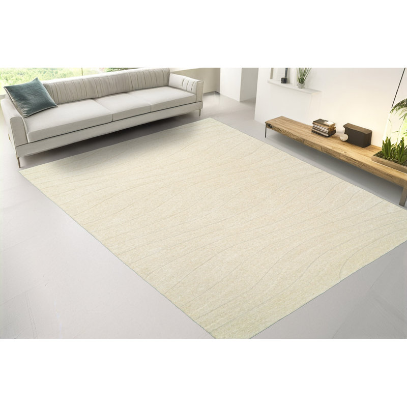 Tapis rectangulaire en laine Zaxon, Rectangle 6 pi x 9 pi