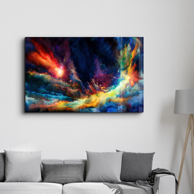 Decorative Tempered Glass Painting