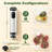 GVODE Metal Handheld Vacuum Sealer, 60kPa Portable Food Sealer with Detachable Tank, 30 Bags & 2 Clips for Kitchen, Camping, Travel Storage-124874315