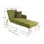 Chaise longue rembourrée Lyllia-87894607