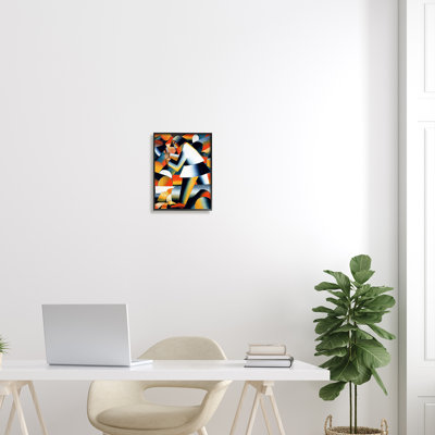 " Farmer Kazimir Melevih Classic Abstract Painting " by One1000paintings Painting Print