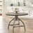 Epley Round Metal Base Dining Table