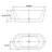 59.05'' x 31.5'' Freestanding Soaking Bathtub