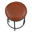 Tabouret à hauteur de comptoir Michael Caramel