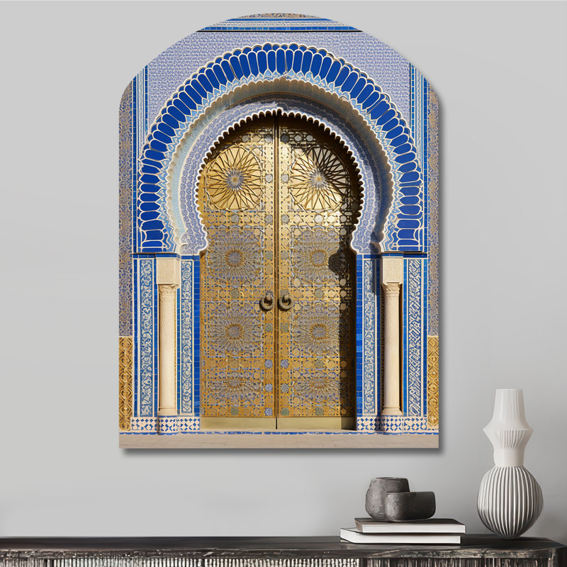 Albee - campagne arche, décoration murale asymétrique traditionnelle, H 34 po x l 25 po