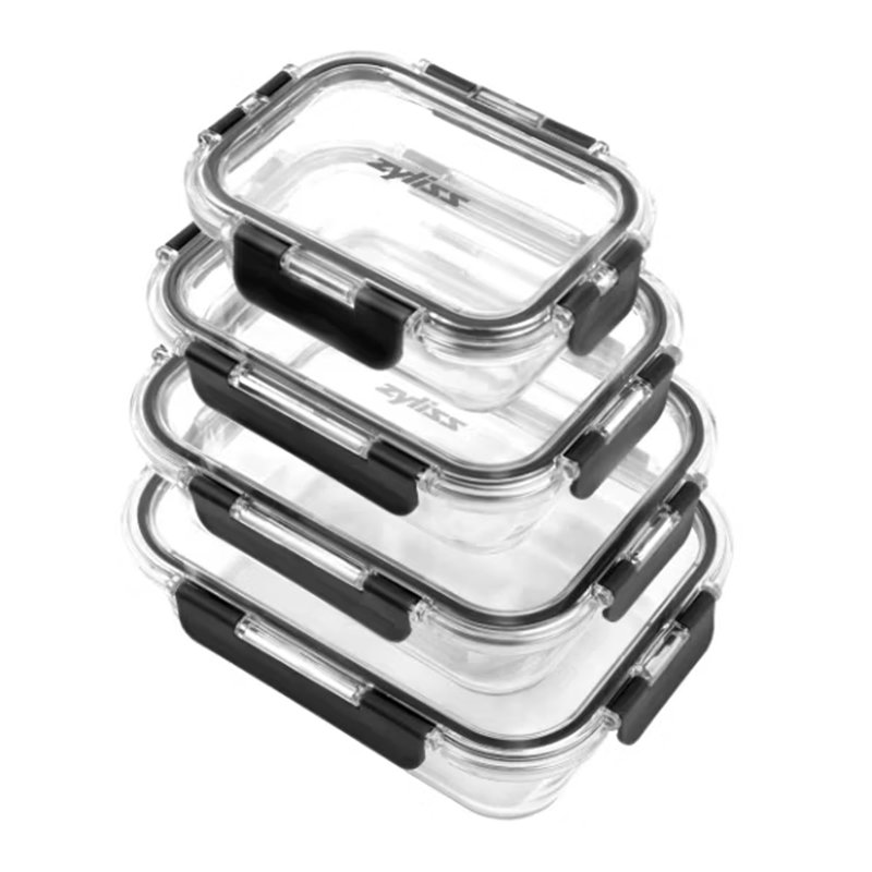 Glass Jar - Set of 4