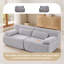 MIMO Oversized 2-Seat Modular Sectional Sofa-1961190369