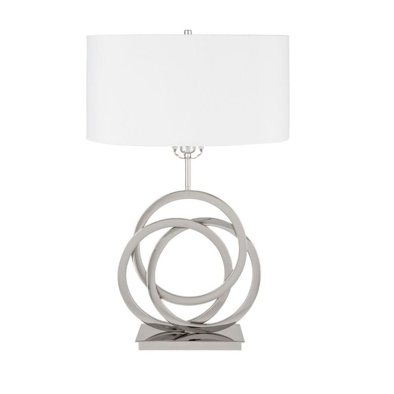 Lampe de table standard métallique 27,5 po Ronnie