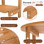 Chaises de foyer d'extérieur toutes saisons en plastique Adirondack HiPS-67750024