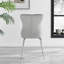 Illman Luxury Velvet Upholstered Dining Chair - Elegant Modern Deco Style-1400710055-1400710051