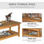 Inwood Rectangular Acacia Solid Wood Outdoor Coffee Table - 90 cm W 45 cm D
