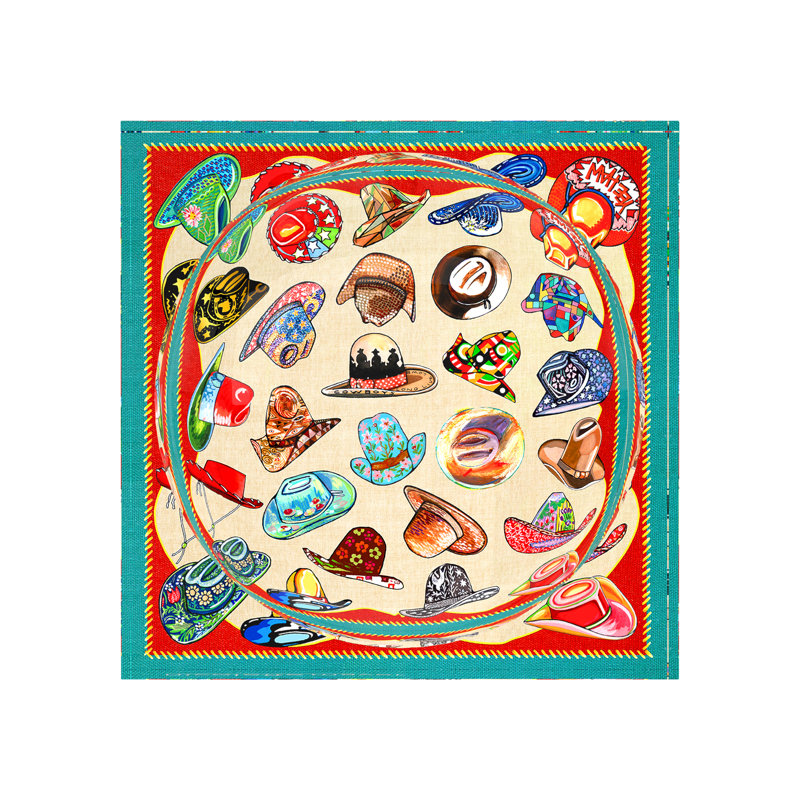 Gallon Hat XOXO Acrylic Candy Catchall Dish, 8"W x 8"D x 2"H
