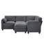 Canapé modulaire réversible 5 pièces avec repose-pieds 5 pièces-1533522972