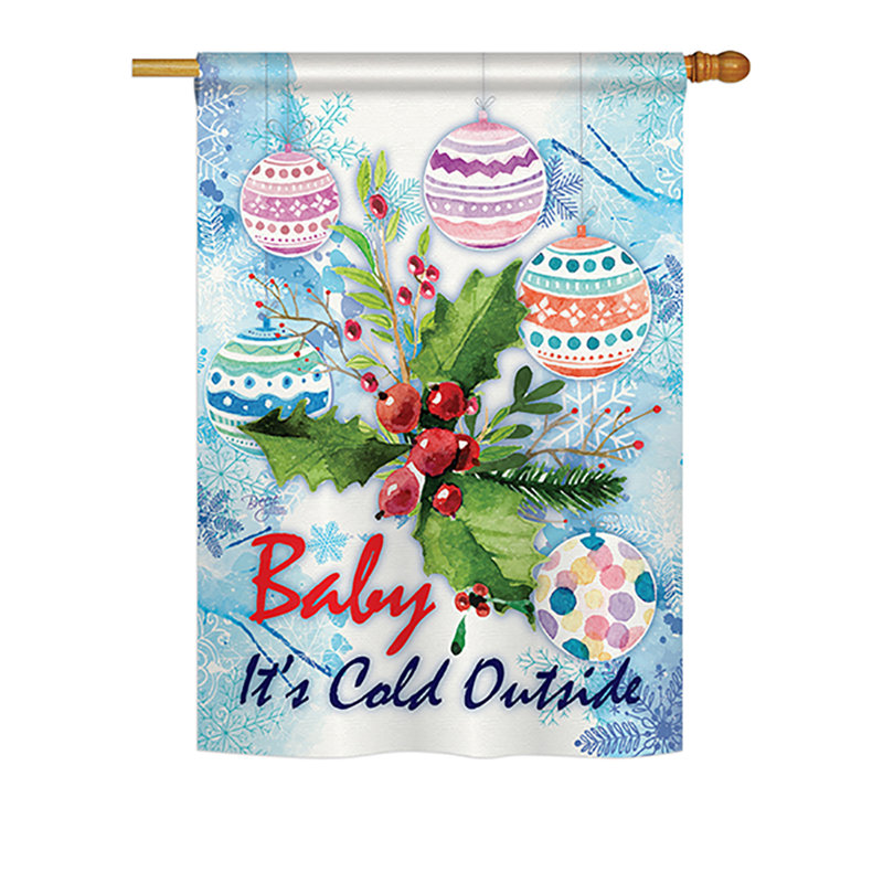 Double Sided Polyester, 18.5" H x 13" W