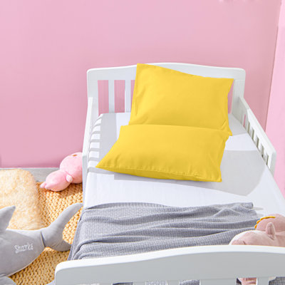 Taies d'oreiller pour tout-petits à fermeture à glissière, taies d'oreiller de voyage 100% microfibre brossée, 13 x 18 pouces - NTBAY