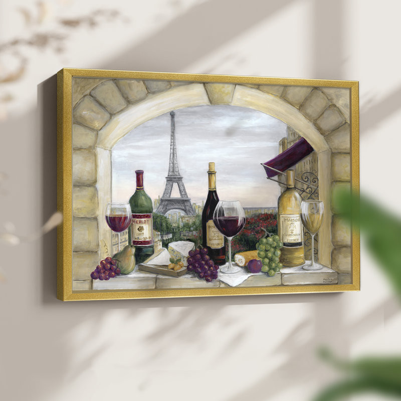 Paris Delight -Framed Print - Restickable