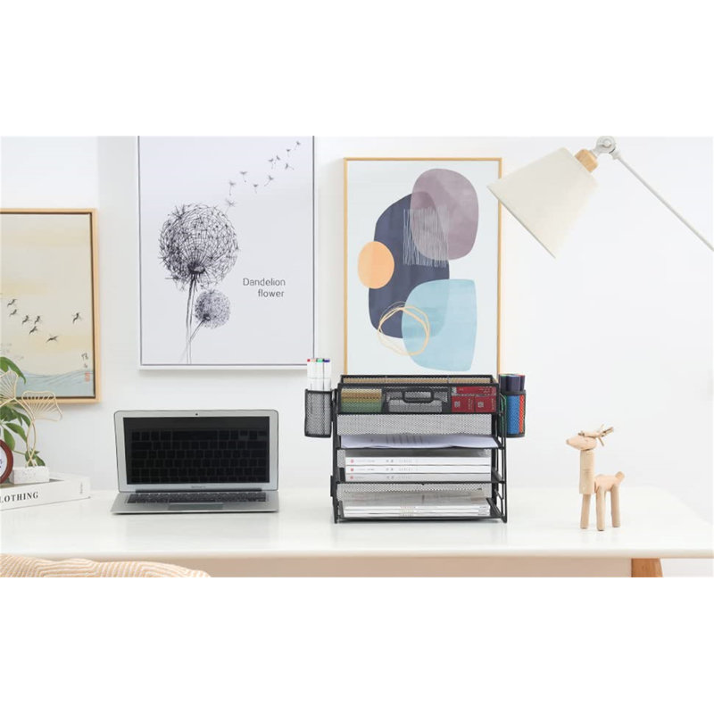 Larnakas Metal Desk Organiser