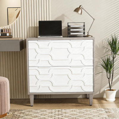 2-Drawer File Cabinet,Ample Storage Cabinet