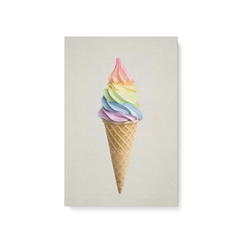 Toile roulée Taste Of Rainbow, H 18 po x l 12 po x P 1,25 po, Toile tendue