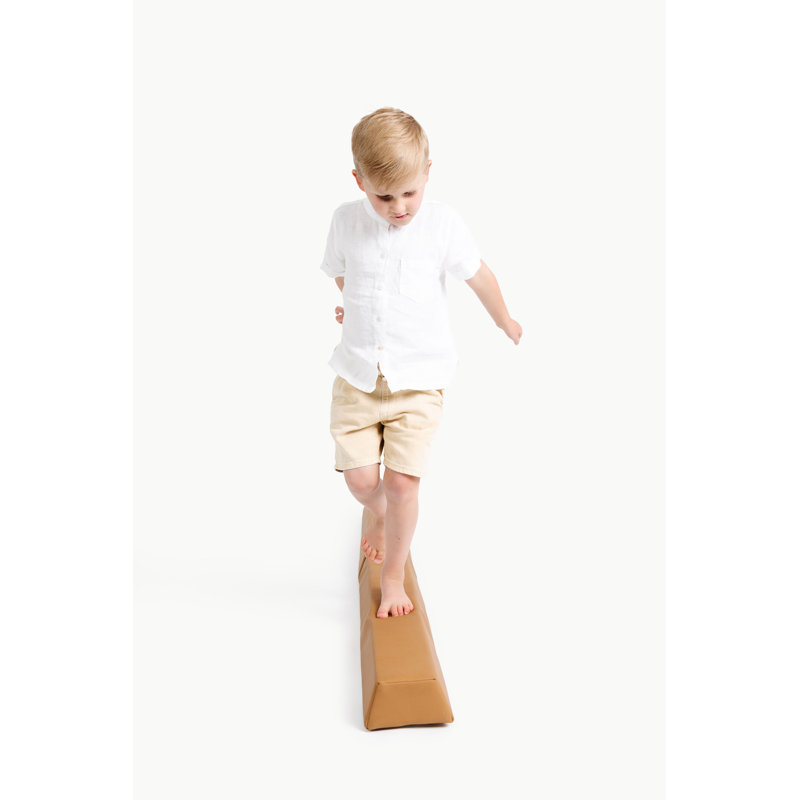 Gathre USA 6'' W Indoor and Outdoor Balance Beam, Camel