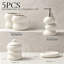 Ceramic Bathroom Accessory Set
