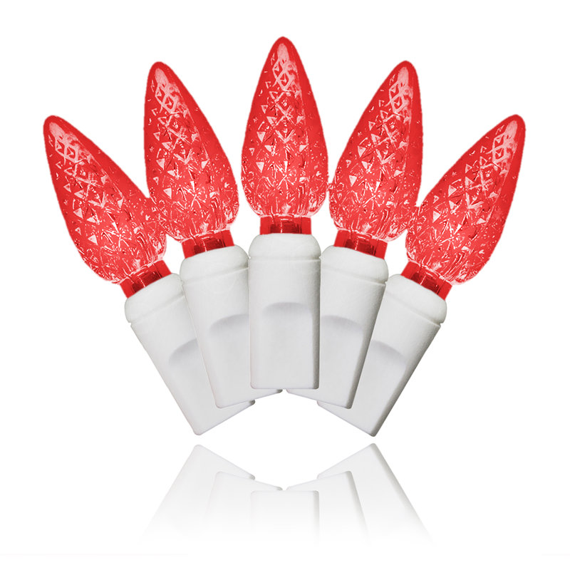 Fils d’espacement blanc 4 po, Rouge
