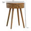 40cm W Solid Wood Bedside Table
