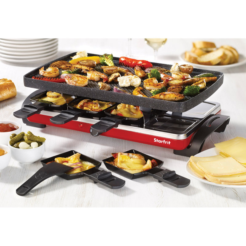 L'ensemble à raclette 17 pièces The Rock par Starfrit