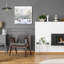 Art mural en verre «Snowy Winter Trees» par Katrina Pete-1081020331