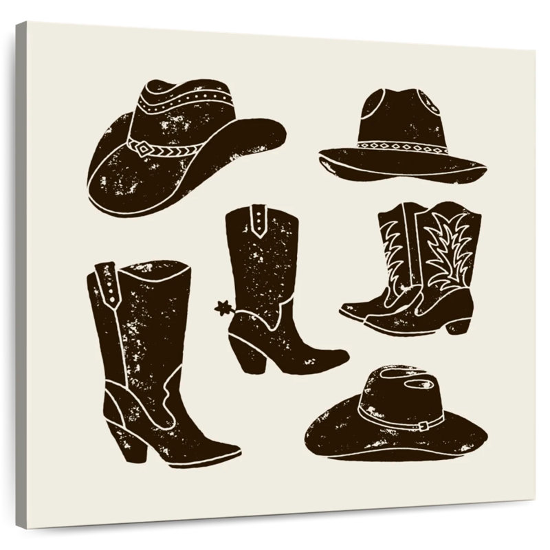 Lelar Cowboy Outfit, 10" H x 10" W