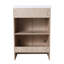 Meuble-lavabo autoportant 24 po, portes à fermeture en douceur, finition chêne, contreplaqué, tablettes réglables pour un superbe rangement en chêne, captivant