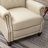 Aimee-Lea 31.5" Wide Genuine Leather Wing Chair Recliner-746909026