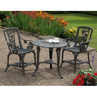 Aamanee 2 - Person Patio Dining Set with Round Table