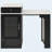 59.5" Kitchen Island with Extendable Dining Table, Kitchen Storage Table with Double-sided Storage, Kitchen Island with 2 Drawers, Power Outlet, Side Open Shelves, for Kitchen, Dining Room, Black-128964676