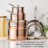 CopperBond Aura 3.5-Quart Professional Copper Sauté Pan with Lid