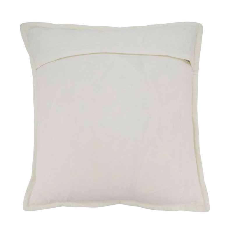 Textured Elegance Flange Throw Pillow Cover