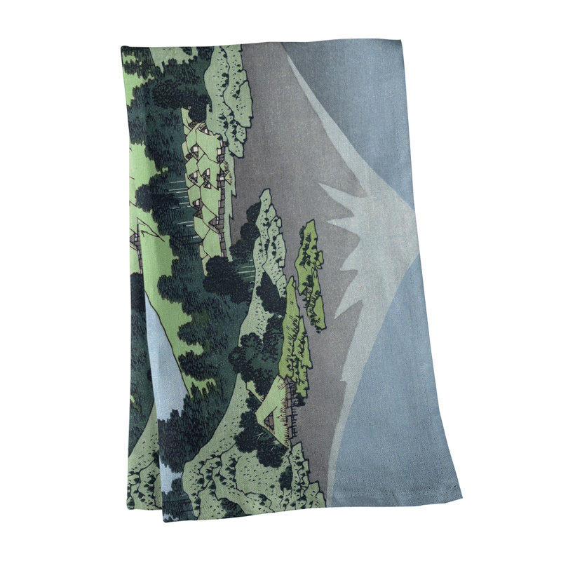 Hague Tea Towel Kitchen Towel, Cotton Twill, Green