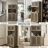 Arrastia 4 Door Kitchen Pantry With Microwave Shelf