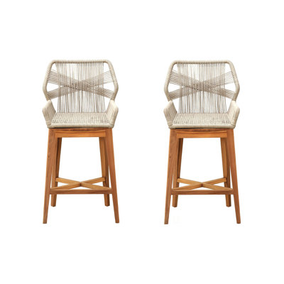 Ensemble de 2 tabourets de bar Beverly