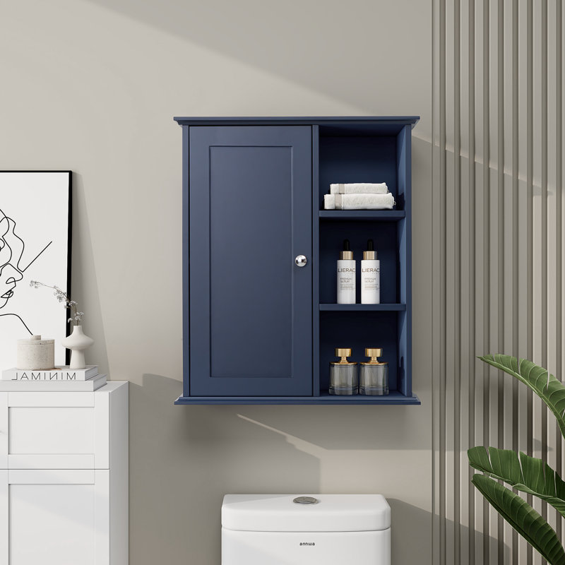 Dibru Bathroom Cabinet, Blue