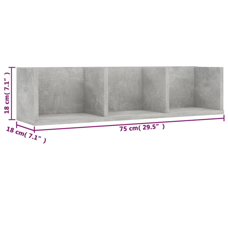 Elzia 3 Piece, Concrete Grey