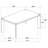 Natural Brown Rectangular Dining Set-196795889